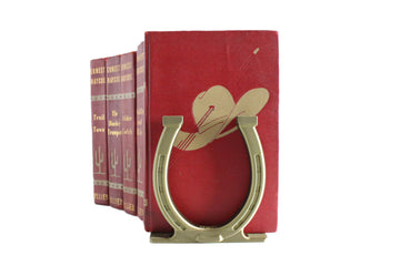 Horseshoe Bookend, Country Western Home Decor, Gifts for Cowboys and Cowgirls