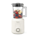 Martha Stewart 50oz Countertop Blender, Smoothie, Margarita & Ice Crushing Blender, BPA-Free Pitcher, 3 Speeds, 5 Presets, Auto-Clean Function, Dishwasher Safe, Stainless Steel Blades, Linen Cream