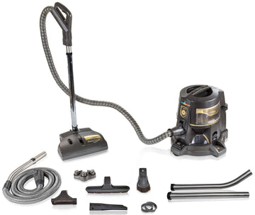 Rainbow E2 Gold 2 Speed Canister Vacuum Cleaner loaded with tools (Renewed)