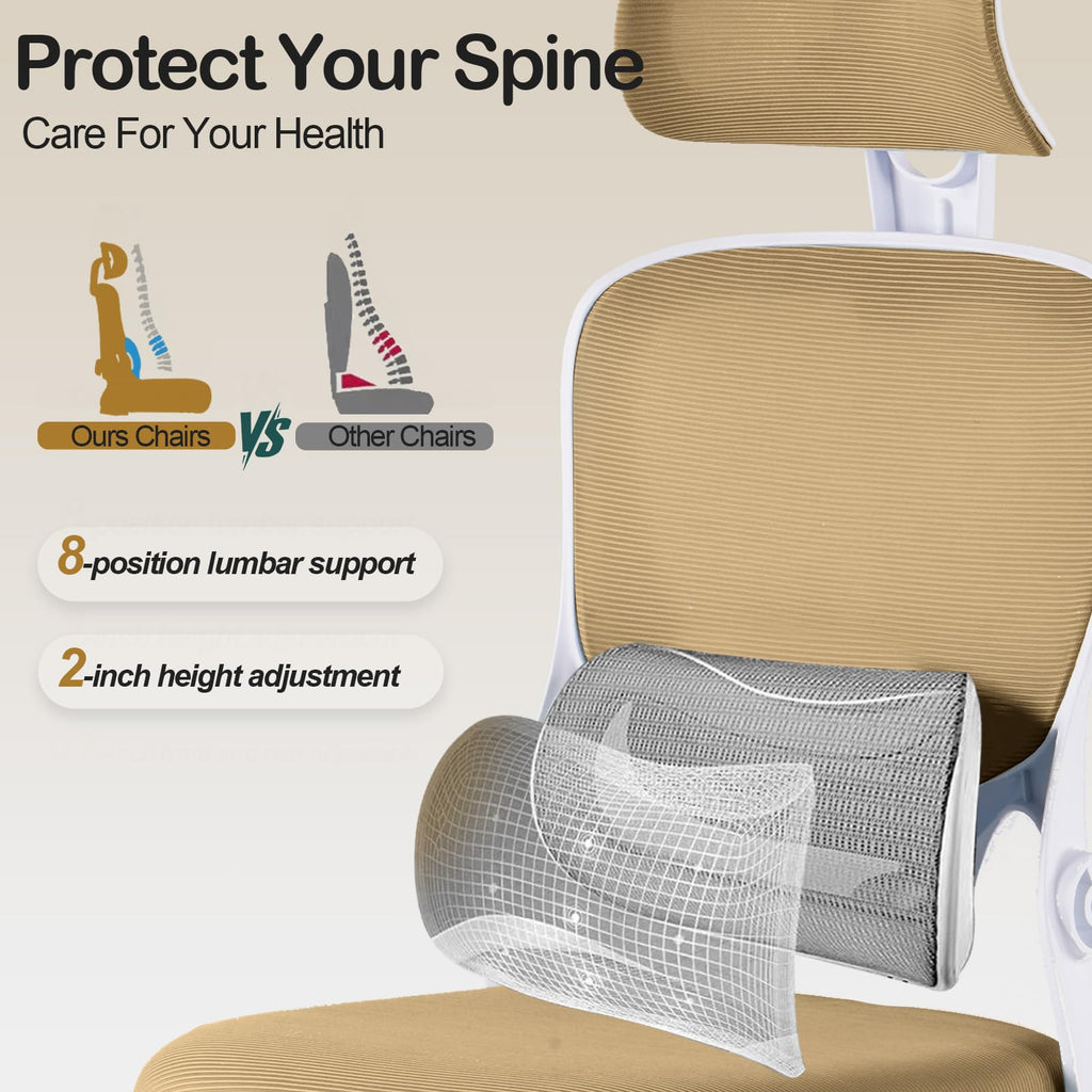 Big and Tall Office Chair 650lbs,heavy Duty Office Chairs with Dual Rubber Wheels,extra Wide Desk Chair,adjustable Ergonomic Lumbar