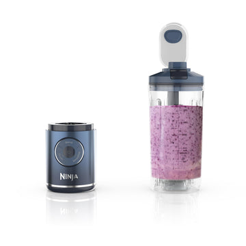 Ninja BC251NV Blast Max Personal Cordless Blender for Smoothies, Blend, Ice Crush, 22 oz. Twist & Go Vessel, Navy - Certified Refurbished