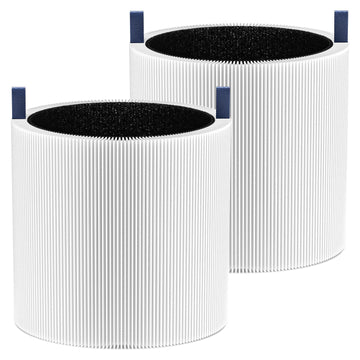 2 Pack Mini Max Replacement Filter Compatible with Blueair Blue Pure Mini Max Air Purifiers, HEPA & Activated Carbon Blue Pure FMINI Filter Fits for Blue Pure Mini Max