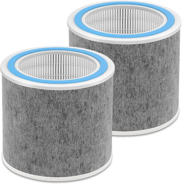 2 Pack HP102 Filter Replacement, Compatible with Shark HP102 &HP102PET & HC452 & HP132 & HP152 & HC450 & HC451 & HC455, Compare Part #HE1FKPET, HE1FKBAS