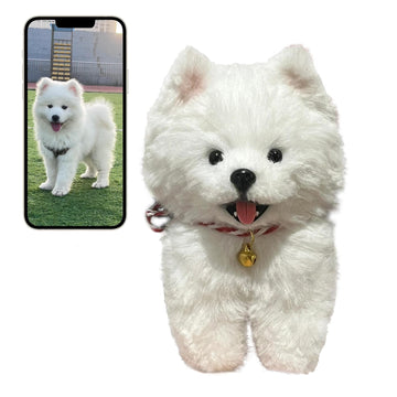 Seekora Fast 7-Day Custom Pet Plush from Photo | Cute Personalized Dog Cat Stuffed Animal, Quick Crafting Handmade Toy, Lovely Pet Loss Memorial Gift