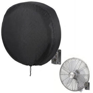 210D Oxford Heavy Duty Outdoor Fan Cover, Anti-UV Outdoor for 18-20 Inch | Waterproof Dustproof All-Weather Protection Cover for High-Velocity Floor Fan, Pedestal Fan, Wall Mount Fan, Outdoor Fan
