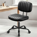 Dumos Home Office Chair, Ergonomic Computer Desk Chair, Lumbar Support, 24.21 inches x 16.33 inches x 34.25 inches, New Black