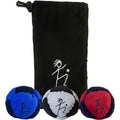 Footbag Hacky Bag Set, 2026 Upgraded Soft Plush Footbags - Durable Fleece Juggling Balls - Vibrant Sports Design for Indoor & Outdoor Play, Party Favors, and Coordination Training
