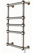 Heated Towel Rail Bathroom Wall Heater Towel Warmer,Electric Towel Rack, Hot Towel Rack Ed Stainless Steel Mirrored Spherical Surface Ip55 Waterproof Towel Dryer Bathroom Accesso