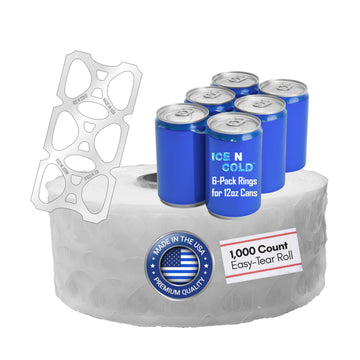 6pk 1000ct Can Rolls - Made in USA