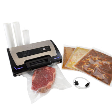 NESCO VS?22LB Premium Vacuum Sealer for Home Food Storage, Electric Sealing System with LiquidLock™ Technology