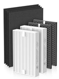 HPA5200B Replacement Filter Compatible with Honeywell HPA 5200B HPA5220 HPA5250 HPA3200 Air Purifiers, 2 Premium Filter, 2 S Carbon and 4 A Pre-Filters, Part # HRF-R HRFSC1 HRF-ARVP200 HRF-A200