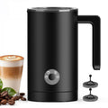 4-in-1 Electric Milk Frother & Steamer – Automatic Frother Machine, Barista-Style Hot & Cold Foam for Lattes, Cappuccinos, Iced Coffee, Quiet, One-Touch, Easy to Clean