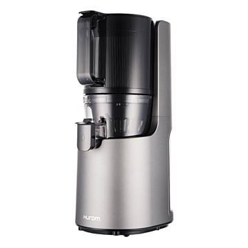 Hurom H200 Renewed Easy Clean Slow Juicer, Silver | Hands-Free | Hopper Fits Whole Produce | Quiet Motor | BPA Free | Easy Assembly | Cold Press Masticating Juicer
