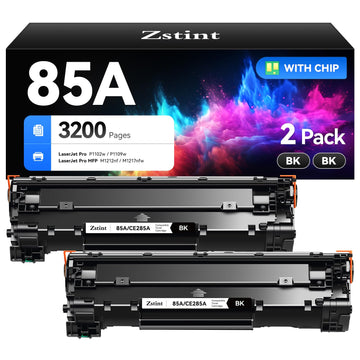 85A Black Toner Cartridge 2-Pack Replacement for HP 85A CE285A Compatible with HP LaserJet Pro MFP M1212nf M1217nfw P1102w P1109w P1102 P1109 M1212 M1217 LBP6000 MF3010 P1005 P1006 P1007 P1008 Printer