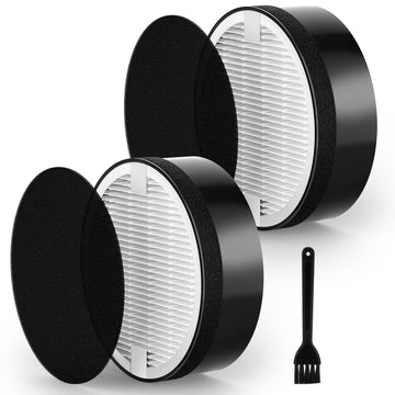 LV-H-132 Replacement Filter Compatible with LEVOIT LV-H-132 Air Puri-fier Replacement Filter, Part # LV-H-132-RF, 2 Pack