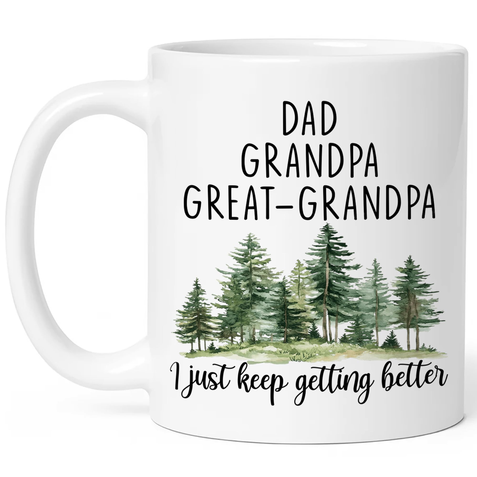 Fathers Day Gift For Great Grandpa, Promoted To Great Grandpas Coffee Mug - Perfect Christmas Great Grandfather, Great-grandpa gifts Birthday, New Great-papa 2026 Cup