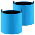 2 Pack Mini Max Replacement Filter, FMINI Filter Compatible with BLUEAIR Blue Pure Mini Max Air Purifier, Ture HEPA + Activated Filter, A11ergenBlock, Blue