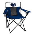 Logo Brands Ncaa Penn State Nittany Lions Elite Portable Chair - Premium Outdoor Chair with Cup Holder, Powder-coated Steel Frame, Lightweight