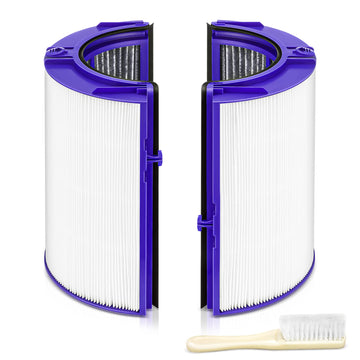 Combi 360°Glass HEPA+Activated Carbon Filter For Dyson HP1 TP09 TP07 TP06 TP04 TP10 TP7A HP04 HP06 HP07 HP09 HP10 HP4A HP7A PH01 PH02 PH03 PH04 PH3A DP04 PC1 Air Purifier, #965432-01