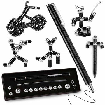 Magentic Pens Gifts For Teen Boys: Fathers DaD Gifts, Teacher Appreciation Gift, Birthday Gift For Men Women Him Her Teenage Boys, Cool Gadget Stress Relief Toys For Adults Office Desk Accessories
