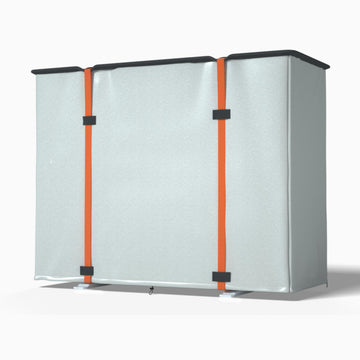 Air Conditioner Cover,Mini Split Cover for Air Conditioner Outside Unit,600D Heavy-Duty Waterproof Oxford Fabric Outdoor Portable, 29.1“L x 11.8”W x 21.7"H, 8000-12000 BTU AC Protector