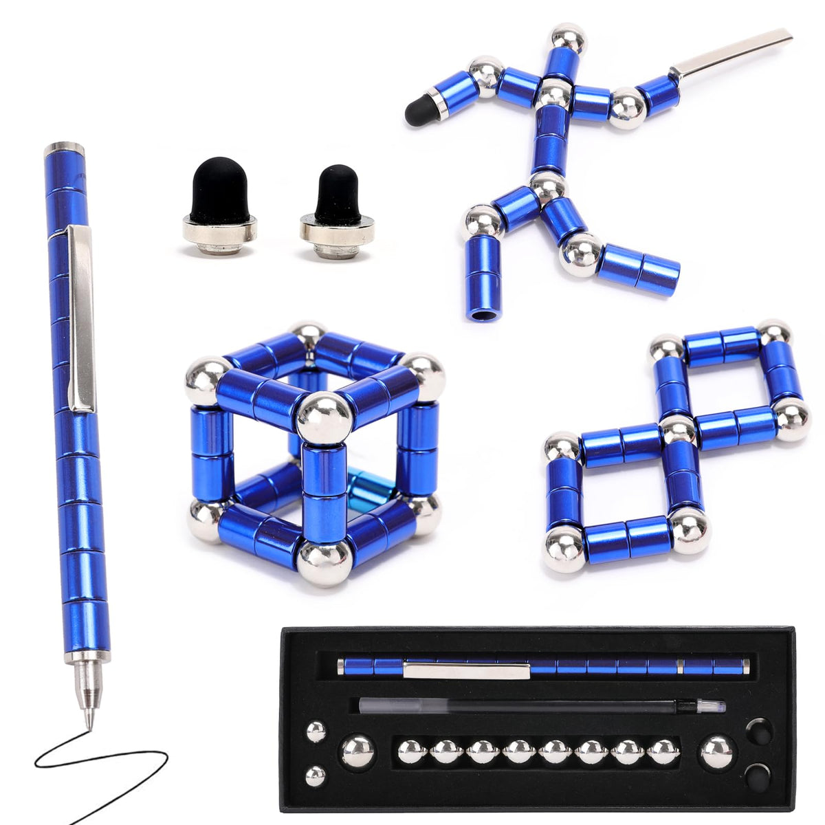 Magnetic Fidget Pen Toys for Teens - Unique Birthday Gifts for Kids Fun Toy for Teenage Boys Girls Novelty Stocking Stuffers Adults for Easter Basket Stuffs