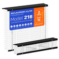 2 Pack 216 Replacement Filter,Compatible with AprilAire 216 Whole House Air Purifiers Models,1210,1620,2210,2216,3210,4200,MERV 16 HVAC Furnace Filter Replacement,20x25x4 Air Filter