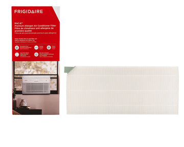 Frigidaire FRPARAC8 PureAir® RAC-8 Premium Air Filter Replacement for Window ACs - Effective Pollen and Pet Hair