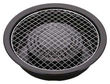 Iwatani Korean Cookware Aburi Stove Top Grill Pan, Black, (CB-P-AM3)