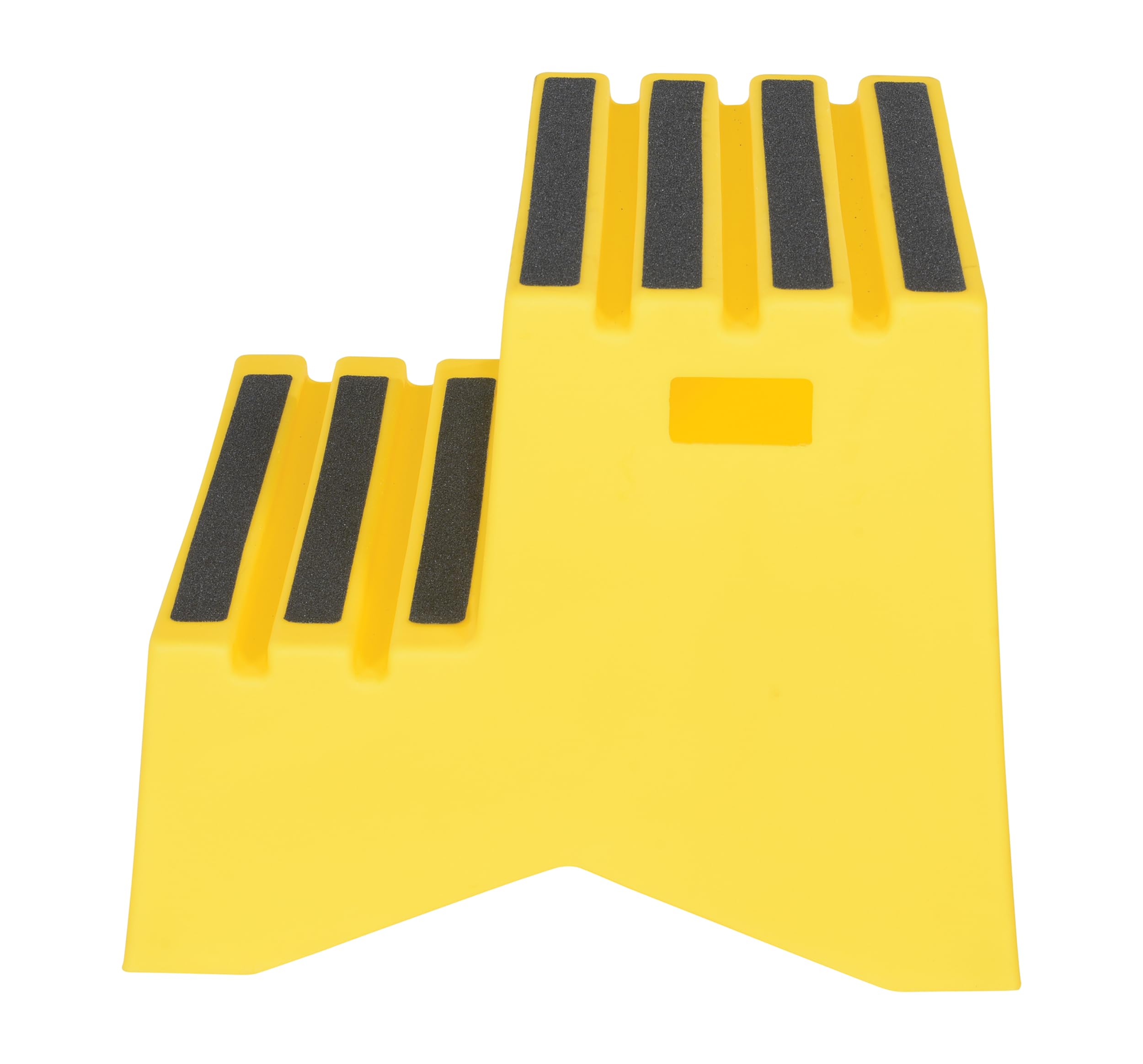 Vestil Vst-2-y Polyethylene Step Stool, 2 Step, Yellow, One Size