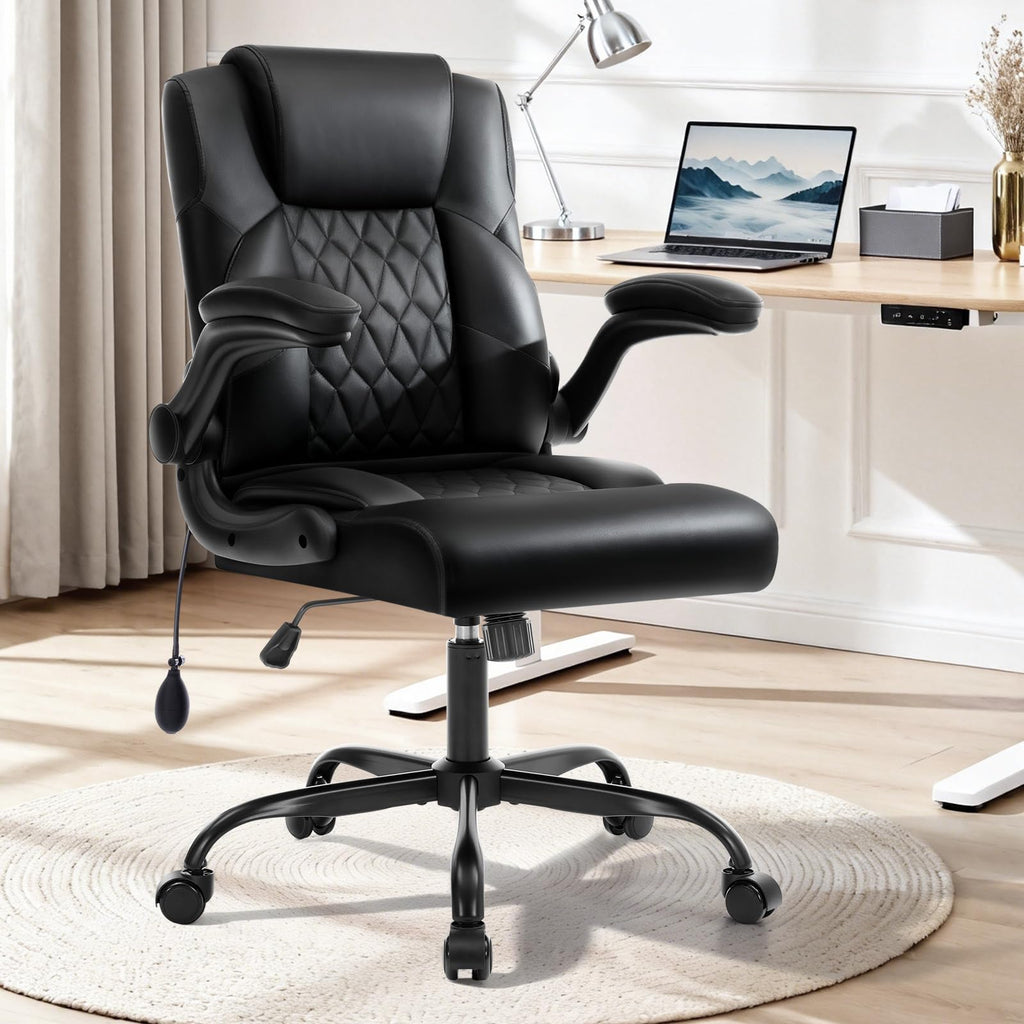 Morkprism Office Chair,executive Computer Desk Chair,black, 25 inches (W) x 25 inches (L) x 40 inches (H)