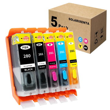 280XL 281XL Refillable Ink Cartridges for PIXMA TS6120 TS6220 TS6320 TS8120 TS8220 TS8320 TR7520 TR8520 TR8620 TS9120 TS9520 TS9521C TS702 Printer