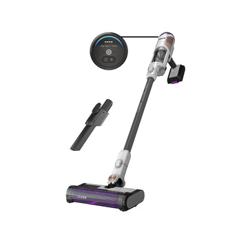 Shark R-IW1111 Detect Pro Cordless HEPA QuadClean Multi-Surface Stick Vacuum, Grey/Brass - Certified Refurbished