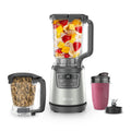 Ninja BlendPro Kitchen System | 72 oz* Full-Size Blender, 5-Cup Food Processor & 18 oz To-Go Cup | Total Crushing Tech, Presets for Smoothies, Ice Crush, Purees & Extracts | 1200 Watt | Beige | BO402