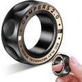 Upgrade Fidget Spinner for Stress Relief,Magnetic Fidget Spinner Rings with Relax Sounds,Stainless Steel Ring Toy Stress Anxiety EDC Relief Slider Tool, Gifts for Adults