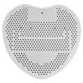 Hyuduo Urinal Screen Anti-Blocking-Splashproof Deodorizer White Plastic 7.5x6.7x0.2 Inch for Bathroom Office Restaurant