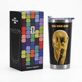 Official FIFA World Cup 2026 Trophy Tumbler – 18oz Insulated Stainless Steel Travel Mug – “We Are 26” Gold Emblem – Double Wall Vacuum Coffee Cup for Hot & Cold Drinks – Black/Gold