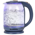 Glass Electric Kettle, No Plastic Contact With Water, 1.8L Electric Tea Pot, Automatic Shut-off, Borosilicate glass Visual Boiling, Water Heater & Teapot Perfect For Tea & Coffee