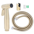 Bidet Sprayer, Bidet Sprayer for Deep Bathroom Toilet Hotel Toilet (A Brushed Gold)