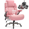 Big and Tall Office Chair 700lbs, Ergonomic High Back Computer Desk Chair, Large, Pink
