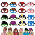 Masks Party Favors for Kids, 16 Packs Supplies for Kids Dress Up Birthday Gift Halloween Cosplay Party Masks Supplies