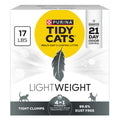 Purina Tidy Cats LightWeight?4-In-1 Strength Multi-Cat, Odor control, Clumping, 99.9 Percent Dust Free Cat Litter - 17 lb. Box