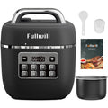 Electric Pressure Cooker Lite, Slow Cooker, Rice, Sauté, Warmer, Olla de Presion Nonstick Pot 3 Quarts