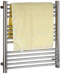 Heated Towel Rail Rails Towel Warmer,Electric Towel Rack, Towel Warmer Wall Mounted Stainless Steel Energy Saving with ON/Off Switch Towel Heater for Home Bathroom Towel Dry(