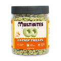 Catnip Cat Treats – Healthy Biscuits with Real Chicken, Vitamins & Catnip - Teeth Cleaning & Training Snacks for Indoor Cats (8 oz)