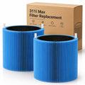 Blue Pure 311i Max AllergenBlock Air Purifier Filter Replacement, H13 Ture HEPA and High-Efficiency Activated Carbon Filters, Replacement Part #F3MAX?Not For 311i+ Max?