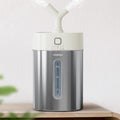 Feekaa Stainless Steel Humidifier, 3.8L/1Gal Cool Mist Humidifiers for Bedroom up to 500 sq ft, Easy Clean Dishwasher Safe Humidifiers for Baby, Humidifier Large Room Nursery Living Room Office, White
