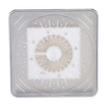4.92" LED Ceiling Fan Light Retrofit Kit, Upgrade Retrofit Kit Bright Dimmable 14W 3CCT 3000K 4000K 6000K 3-Color Temperature 2400LM PCB Panel, Magnetic or Screw Easy Install