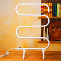 Bathroom Wall heaterTowel Warmer,Free-standingTowel Warmer, ElectricTowel Rack Portable Stylish IP56 WaterproofTowel Dryer Suitable for Bathroom Kitchen(