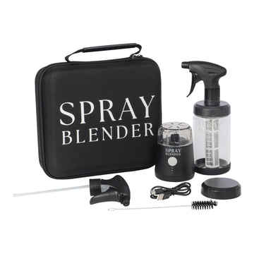 SprayBlender - Create Plant-Based Sprays in Minutes with Powerful Electric Blender & Glass Spray Bottle, Perfect for BBQ, Grilling & BPA-Free, Food-Grade